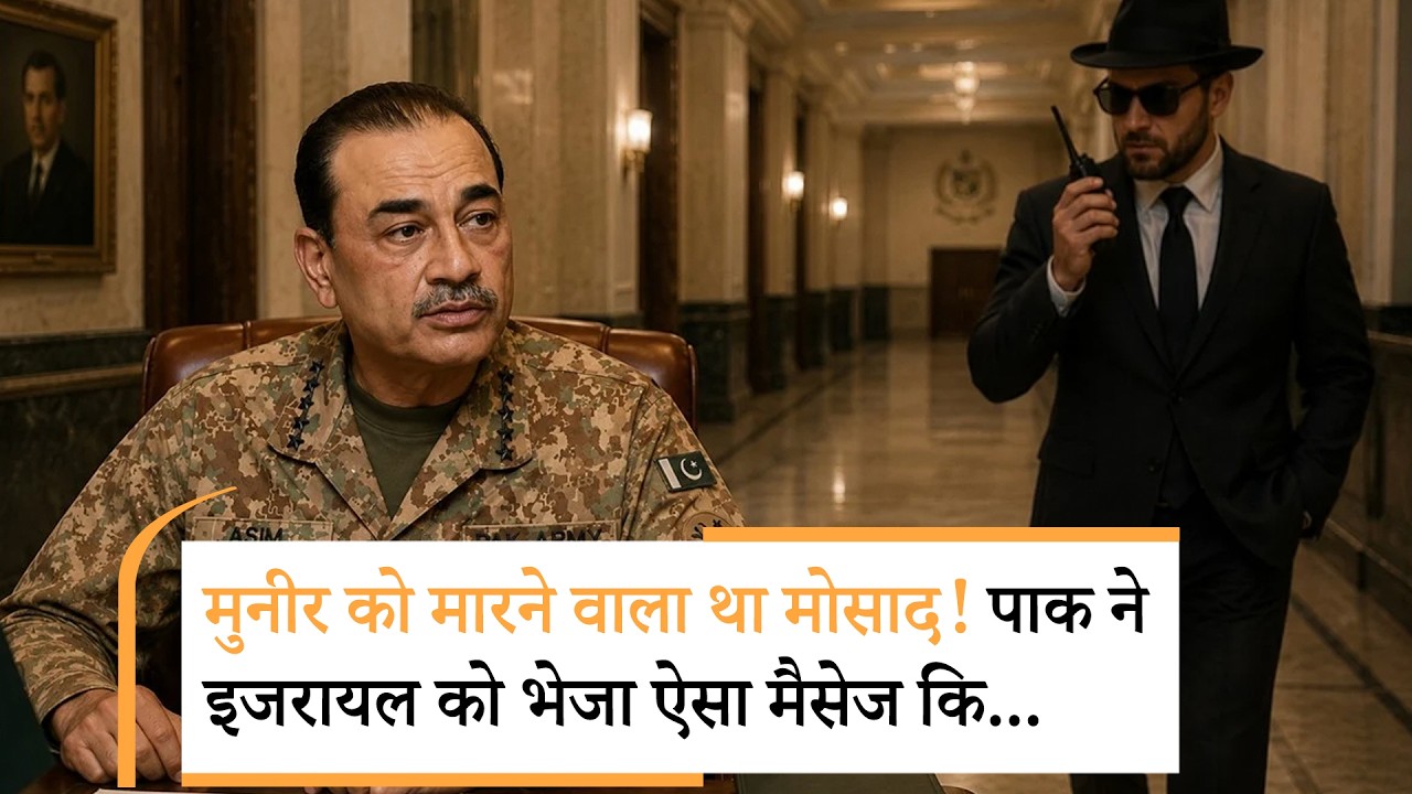 Israel Mossad Target Asim Munir|नेतन्याहू का ऑर्डर-मुनीर को मार दो! दावे से पाक में मचा हड़कंप