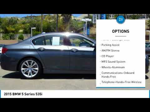 2015 BMW 5 Series Newport Beach CA 38659L