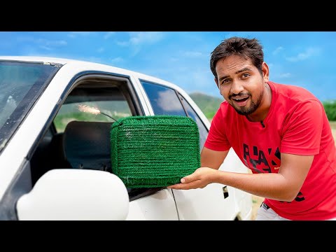 Biggest Firecracker Vs Real Car...😈