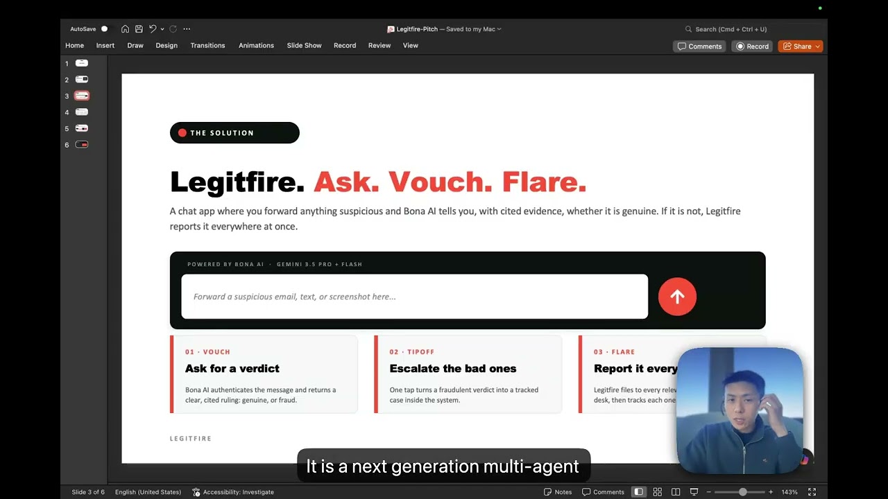 Legitfire project preview