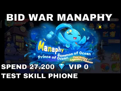 BID WAR MANAPHY  | 27.200 💎►Pocket Incoming | Pet Impact  |  Pet War