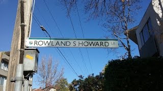 Rowland S. Howard Lane Dedication - Pulse Geelong on C31