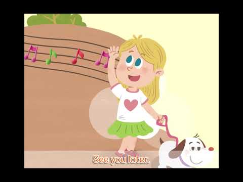 Hand in Hand 1 Unit 12 Song - Goodbye! Goodbye!