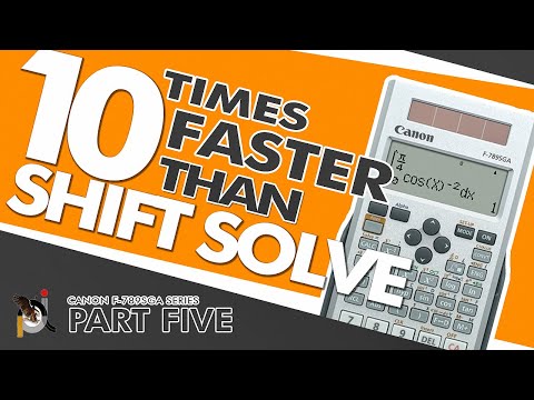 Canon F-789 SGA: 10 TIMES FASTER THAN SHIFT SOLVE! (Part 5)