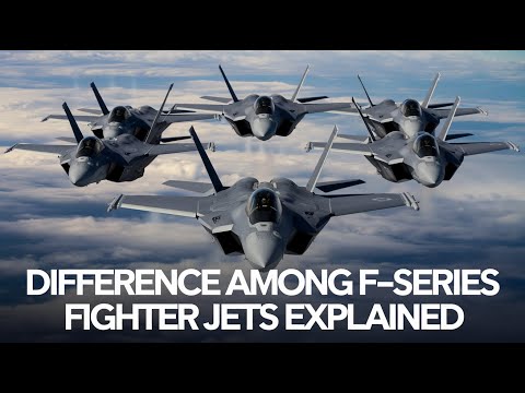 Difference Among F Series Fighter Jets Explained
