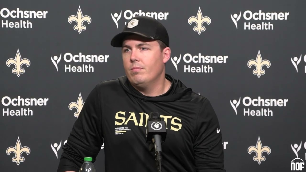 Saints HC Kellen Moore updates WR Chris Olave's status