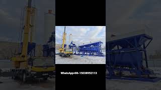 HZS50 Concrete Batching Plant 50m&sup3;/h Skip Hoist JS1000 100T silo planta de hormig&oacute;n estacionaria nueva | Imagen 4 - Machineryline