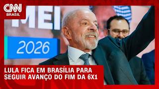 Vídeo: Lula cumpre agenda em Brasília para monitorar avanço da 6x1 no Senado | HORA H