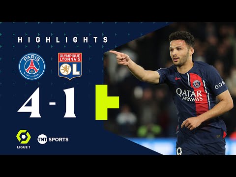 No Kylian, No Problem! 👀 | PSG 4-1 Lyon | Ligue 1 Match Highlights