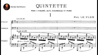 Paul le Flem - Piano Quintet in E minor (1910)