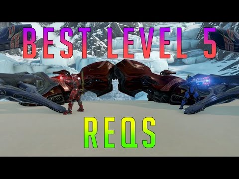Halo 5 Warzone Best REQs Series - Recommended Level 5 REQs to Use