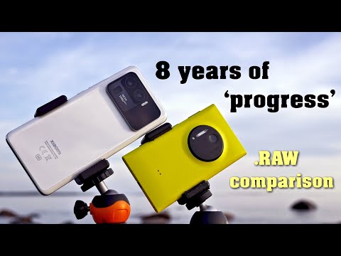 Xiaomi Mi 11 Ultra vs. Nokia Lumia 1020 - .RAW file comparison