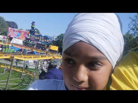 lovely day out at the fun fair followed by some amazingly tasty food.