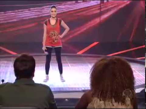 PROGRAMA IDOLOS 28/07/2010 - REDE RECORD - Thayse Carneiro recebe críticas