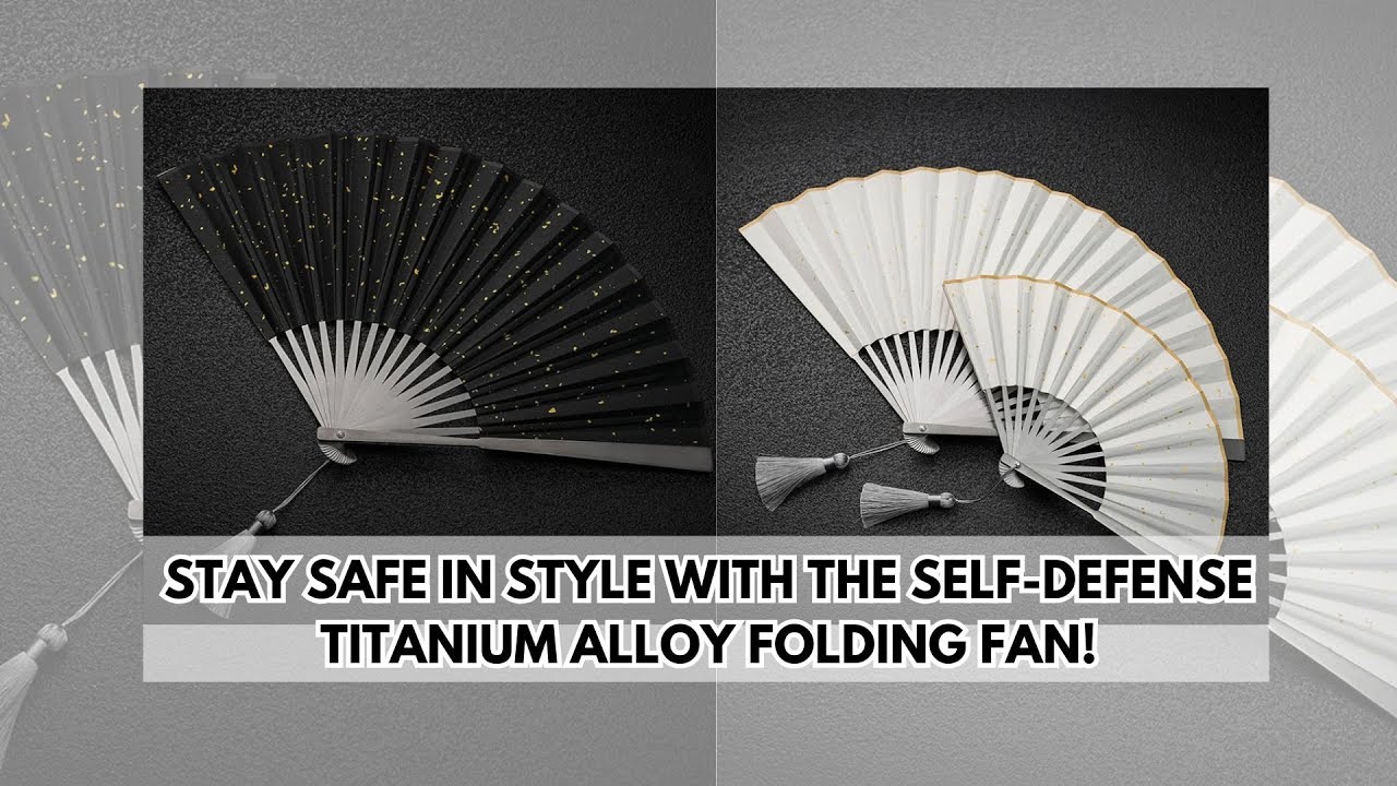 Self-Defense Titanium Alloy Folding Fan