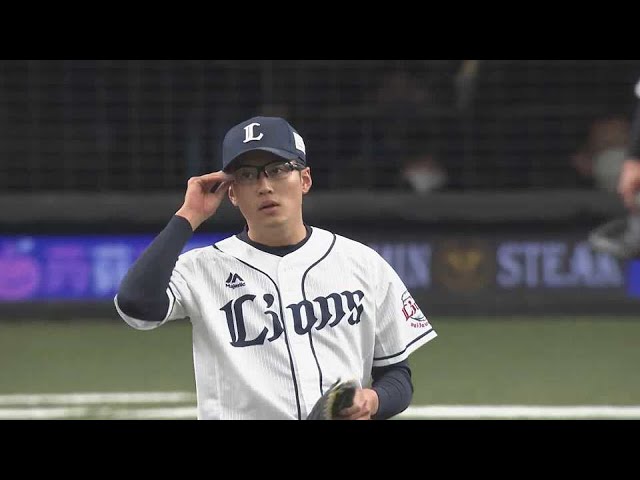 【5回表】先発ローテ入りへ!! ライオンズ・佐藤隼輔 5回59球無失点の好投を見せる!! 2022年3月21日 埼玉西武ライオンズ 対 東京ヤクルトスワローズ