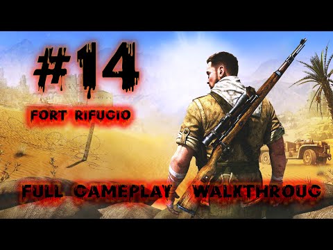 SNIPER ELITE 3 FULL GAMEPLAY WALKTHROUGH PART 14 | MISSION 4 FORT RIFUGIO