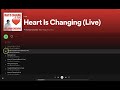 "Heart is Changing" (Live) Paul Abram Constantine