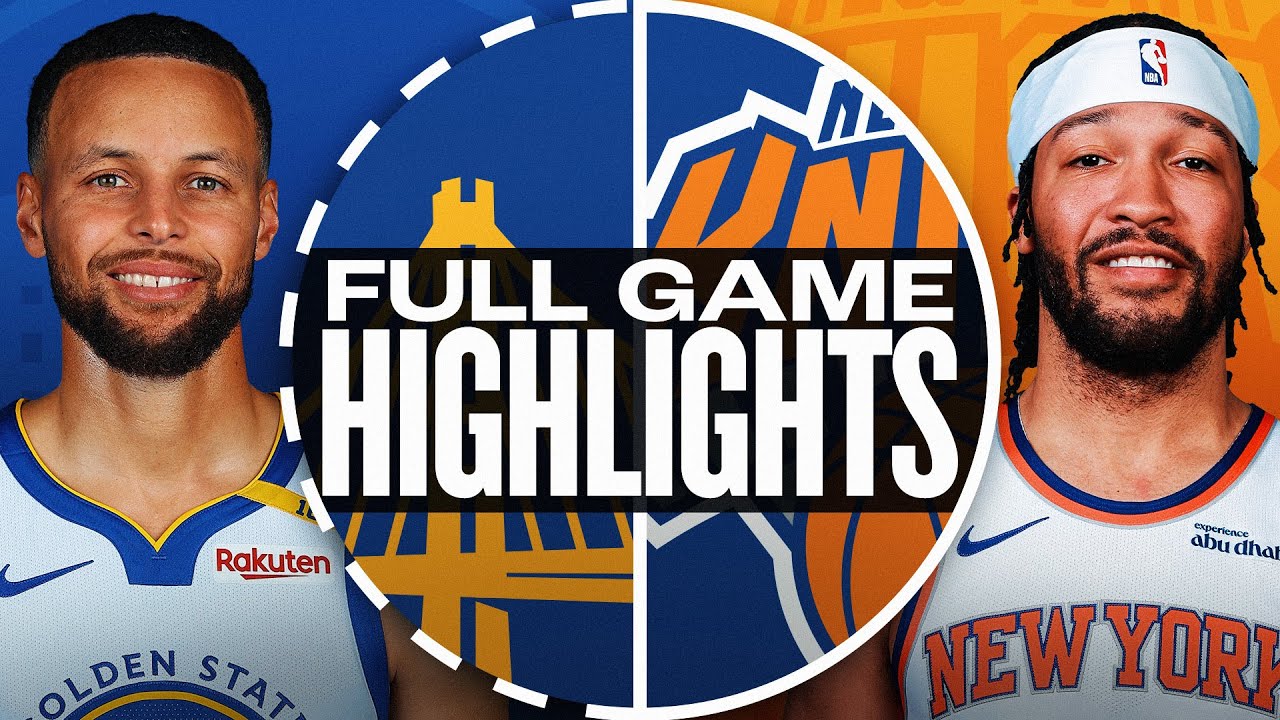 NBA en direct : Golden State Warriors affrontent les New York Knicks le ...