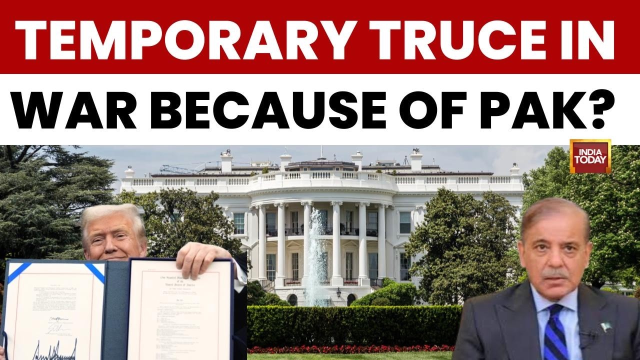 PM Shehbaz Sharif Claims Pakistan Mediated US-Iran Ceasefire | Peace Talks Likely in Islamabad