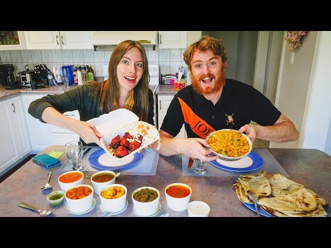 INDIAN FOOD in Canada ?Trying PUNJABI FOOD in Brampton + Stories From Our FIRST TRIPS to INDIA!? (INDIAN FOOD in Canada ??: Trying PUNJABI FOOD in Brampton + Stories From Our FIRST TRIPS to INDIA!??)