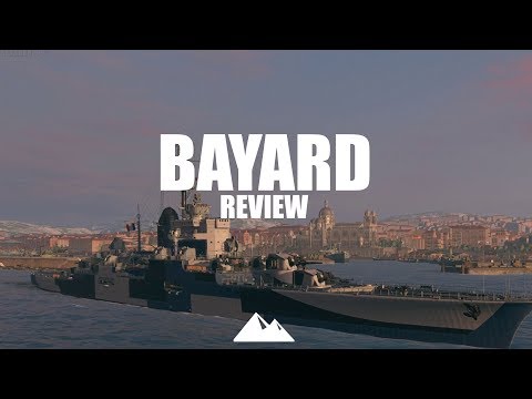 BAYARD, the French light cruiser T8! - World of Warships | [Review] [German] [60fps]