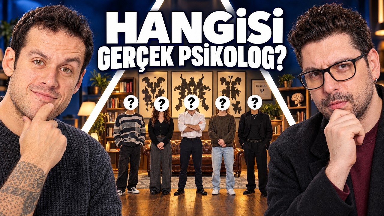 HANGİSİ GERÇEK PSİKOLOG?! Ft. @AyniSinemalar @akapismak