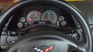 5k-Mile 22-Years-Owned 2003 Chevrolet Corvette Z06 Interior Start Up