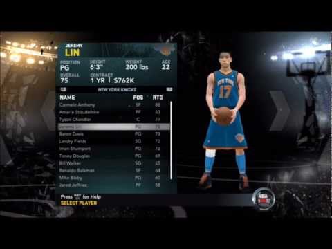 NBA 2K12 Creating A Legend  Jeremy Lin Ep. 1