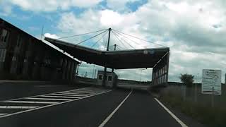 preview picture of video 'Grenzübergang Deutscheinsiedel Mnisek Böhmisch Einsiedel Border Crossing'