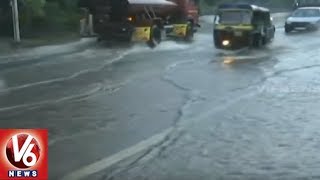 Weather Update: Heavy Rains Lashes North States In India | V6 News