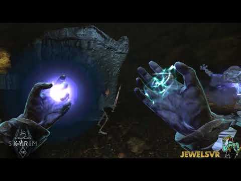 Skyrim VR - Voice Attack spell swaps = Game changer (instructions in description)