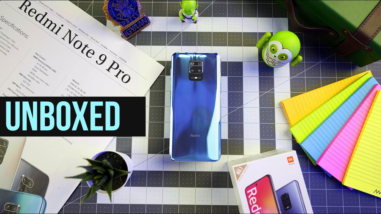 Redmi Note 9 Pro Unboxing And Hands On Impressions
