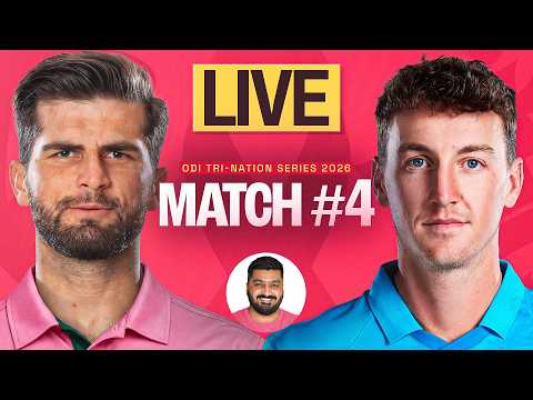 🌸 WATCH ALONG: PAKISTAN VS ENGLAND | Live Match Today: PAK v ENG 4th ODI Tri Series | Pink Day 