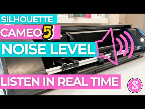 Silhouette CAMEO 5 Noise When Cutting in Real Time