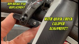 Bicycle Rim Brake Pad Replacement