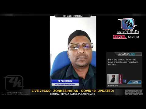 LIVE-210320 : ZONKESIHATAN - COVID 19 UPDATED