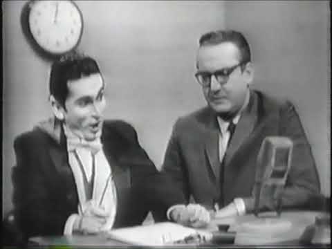 STEVE ALLEN & GABE DELL - 1958 - "The Vampire Umpire" - Comedy Routine