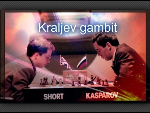 Velemajstori igraju Kraljev gambit  - SHORT vs KASPAROV # 633