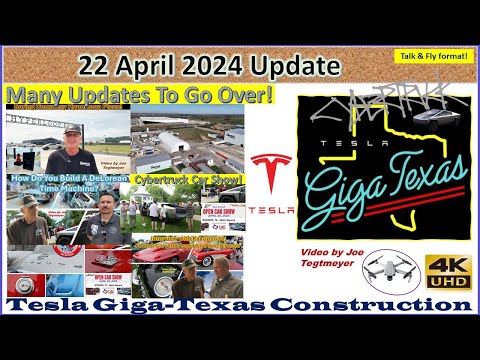 Major Boring Milestone! S Ext Progress, Cybertrucks Moved! 22 April 2024 Giga Texas Update (08:45AM)