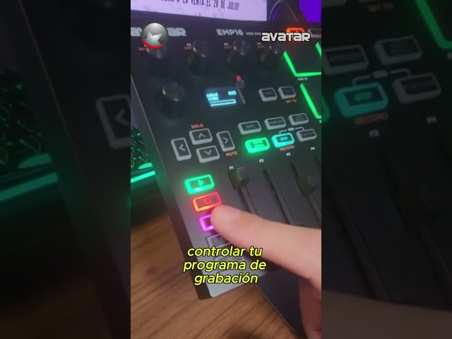 Vídeo relacionado con Toplionace Controlador CC con Pantalla Digital: Controlador Midi de 4 Pistas con Fader Largo para Daw (Blanco)