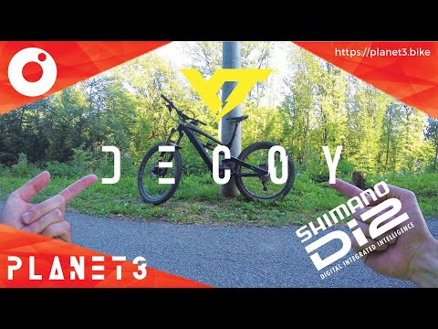 YT Industries Decoy PLANET3 demo with Shimano Di2 derailleur
