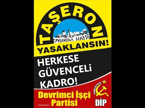 Taşerona karşı mücadele çağrısı - Sungur Savran'ın konuşması