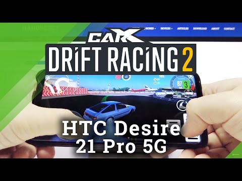 Check Gaming Abilities of HTC Desire 21 Pro 5G - CarX Drift Racing 2 Game Test