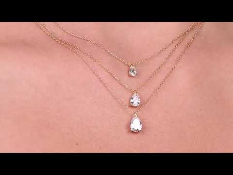 Amazon.com: Carbon Atelier 1/3 Carat Lab Grown Diamond Oval Solitaire Pendant  Necklace for Women I 14k Rose Gold Necklace (G-H, VS1-VS2, cttw) I 16 to 18  Inch Adjustable Chain and Lobster Claw
