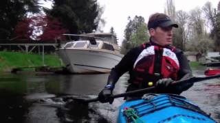 preview picture of video 'Kayaking Sammamish River near Seattle, WA'