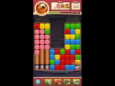 Toon Blast Level 3481 - NO BOOSTERS 🐻🐺🐱 | SKILLGAMING ✔️