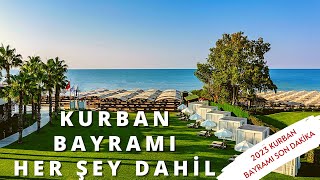 KURBAN BAYRAMI ANTALYA DENİZE SIFIR 5 HER ŞEY DAHİL | 3 Haziran 2023