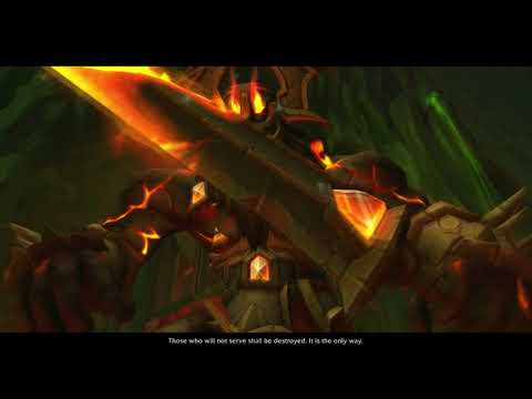 WoW Legion 7.3 Aggramar Appears