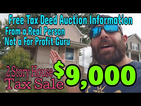 Tax Deed Home Auction Info From a Real Person, not a Guru